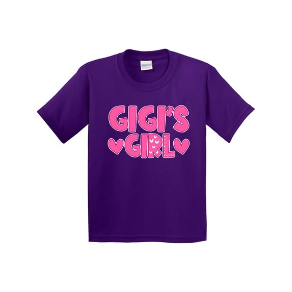 Inktastic Gigi's Girl Granddaughter Youth T-Shirt