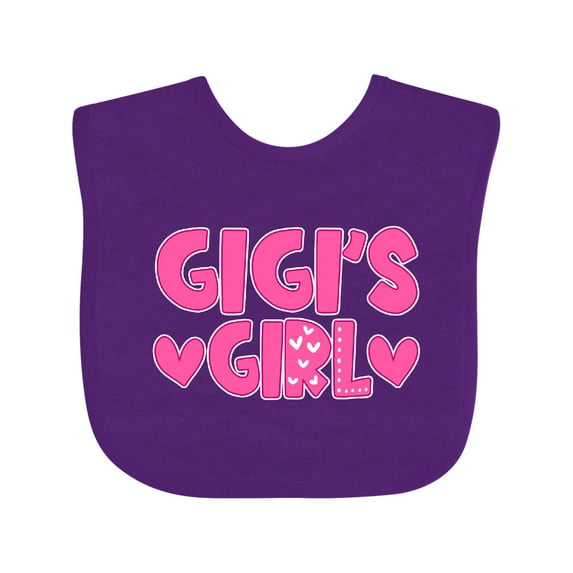 Inktastic Gigi's Girl Granddaughter Girls Baby Bib