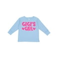 thumbnail image 1 of Inktastic Gigi's Girl Granddaughter Girls Long Sleeve Toddler T-Shirt, 1 of 5