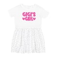 thumbnail image 1 of Inktastic Gigi's Girl Granddaughter Girls Toddler Dress, 1 of 5