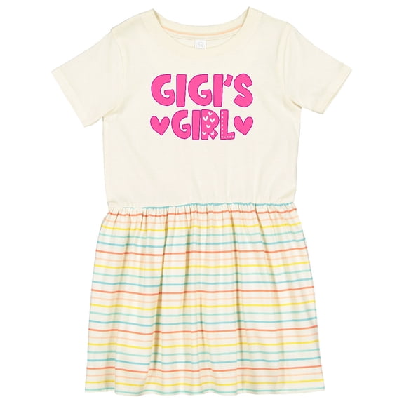 Inktastic Gigi's Girl Granddaughter Girls Toddler Dress