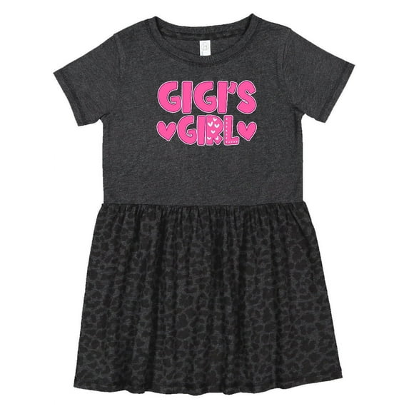 Inktastic Gigi's Girl Granddaughter Girls Toddler Dress