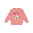 thumbnail image 1 of Inktastic Gigi's Girl Heart Flowers Toddler Sweatshirt, 1 of 4