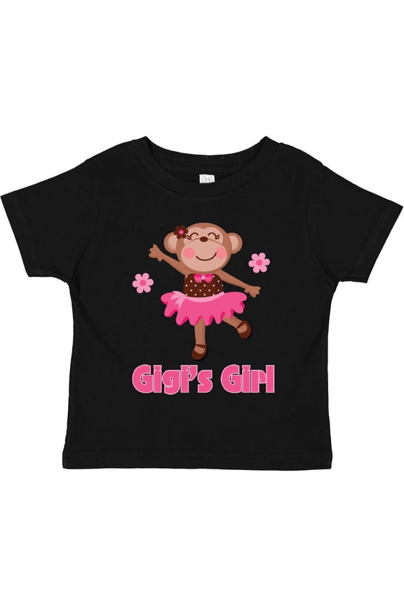 Gigi's Girl Monkey Girls Toddler T-Shirt