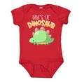 thumbnail image 1 of Inktastic Gigi's Lil' Dinosaur with Cute Stegosaurus Boys or Girls Baby Bodysuit, 1 of 5