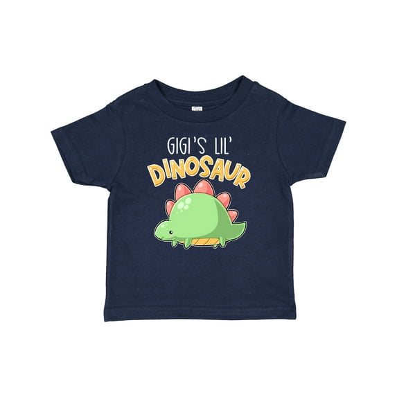 Inktastic Gigi's Lil' Dinosaur with Cute Stegosaurus Boys or Girls Baby T-Shirt