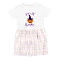 thumbnail image 1 of Inktastic Gigi's Lil' Pumpkin Girls Toddler Dress, 1 of 5