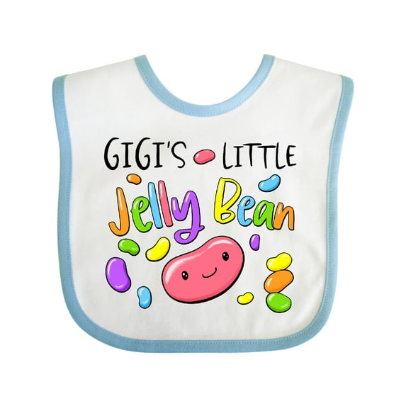 Inktastic Gigi's Little Jellybean Cute Easter Candy Boys or Girls Baby Bib