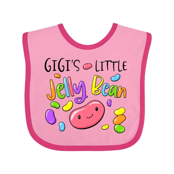 Inktastic Gigi's Little Jellybean Cute Easter Candy Boys or Girls Baby Bib