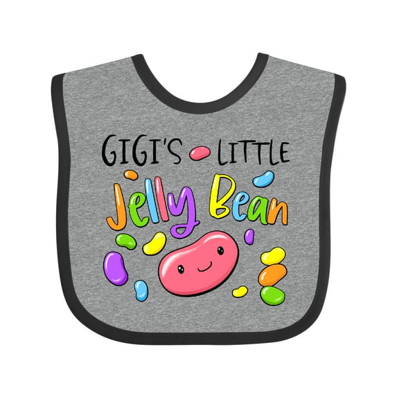 Inktastic Gigi's Little Jellybean Cute Easter Candy Boys or Girls Baby Bib