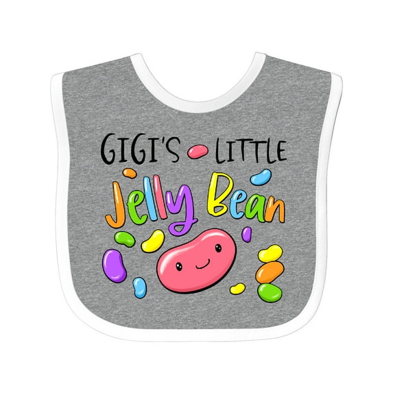 Inktastic Gigi's Little Jellybean Cute Easter Candy Boys or Girls Baby Bib