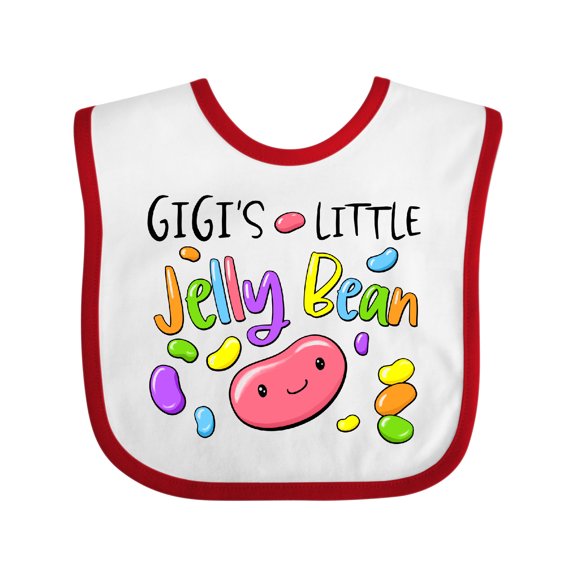 Inktastic Gigi's Little Jellybean Cute Easter Candy Boys or Girls Baby Bib