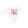 thumbnail image 1 of Inktastic Gigi's Little Jellybean Cute Easter Candy Boys or Girls Long Sleeve Baby Bodysuit, 1 of 5