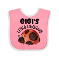 thumbnail image 1 of Inktastic Gigi's Little Ladybug Boys or Girls Baby Bib, 1 of 4