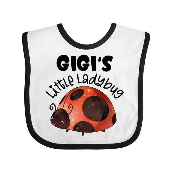 Inktastic Gigi's Little Ladybug Boys or Girls Baby Bib