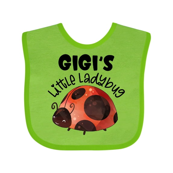 Inktastic Gigi's Little Ladybug Boys or Girls Baby Bib