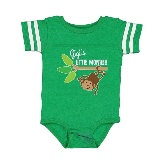 Inktastic Gigi's Little Monkey Grandchild Boys or Girls Baby Bodysuit