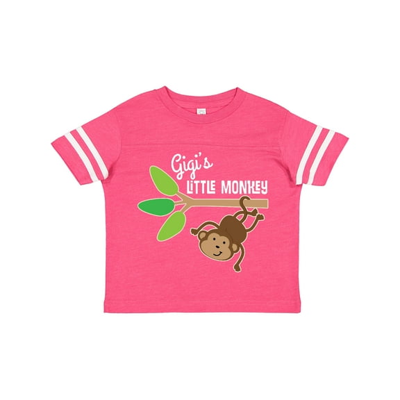 Inktastic Gigi's Little Monkey Grandchild Boys or Girls Toddler T-Shirt