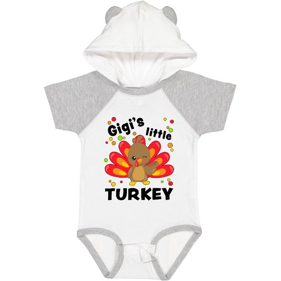 Inktastic Gigi's Little Turkey Boys or Girls Baby Bodysuit