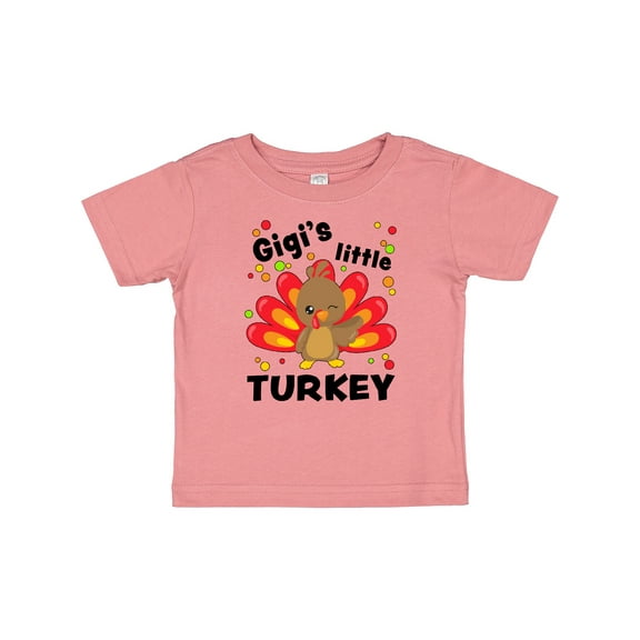 Inktastic Gigi's Little Turkey Boys or Girls Baby T-Shirt