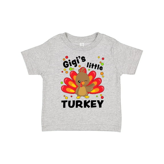 Inktastic Gigi's Little Turkey Boys or Girls Toddler T-Shirt