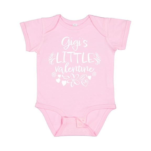 Inktastic Gigi's Little Valentine Boys or Girls Baby Bodysuit