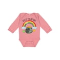 thumbnail image 1 of Inktastic Gigi's Treasure St. Patrick's Day Rainbow and Gold Boys or Girls Long Sleeve Baby Bodysuit, 1 of 5