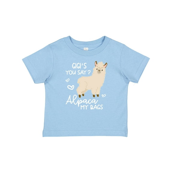 Inktastic Gigi's You Say Alpaca My Bags Boys or Girls Baby T-Shirt
