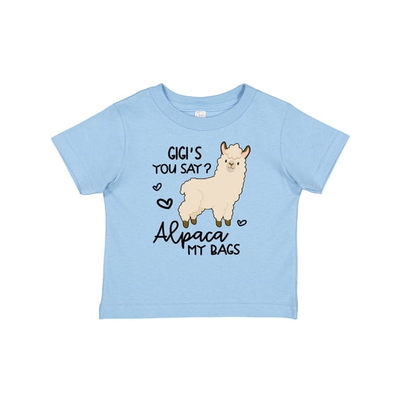 Inktastic Gigi's You Say Alpaca My Bags Boys or Girls Baby T-Shirt