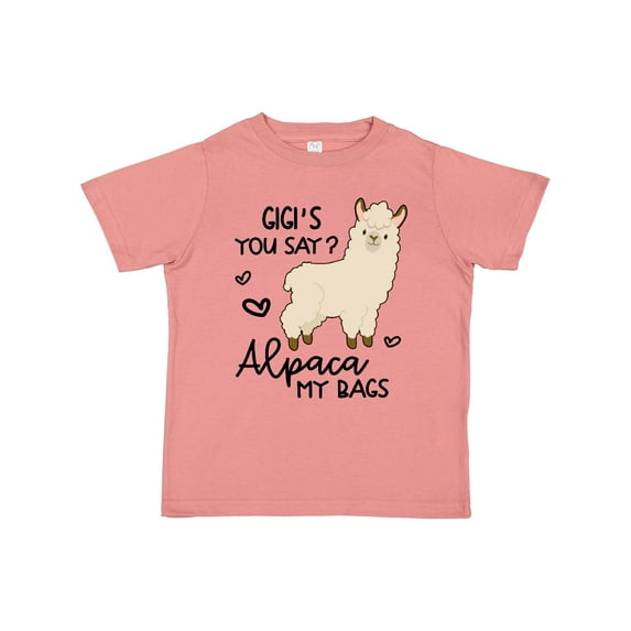 Inktastic Gigi's You Say Alpaca My Bags Boys or Girls Toddler T-Shirt