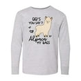 thumbnail image 1 of Inktastic Gigi's You Say Alpaca My Bags Long Sleeve Youth T-Shirt, 1 of 5
