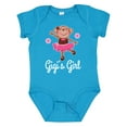 thumbnail image 1 of Inktastic Gigis Girl Ballerina Monkey Girls Baby Bodysuit, 1 of 5