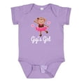 thumbnail image 1 of Inktastic Gigis Girl Ballerina Monkey Girls Baby Bodysuit, 1 of 5