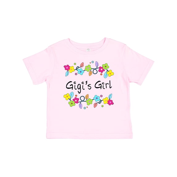 Inktastic Gigis Girl Bright Flowers Girls Baby T-Shirt