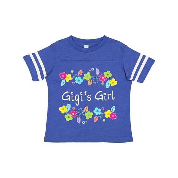 Inktastic Gigis Girl Bright Flowers Girls Toddler T-Shirt