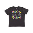 thumbnail image 1 of Inktastic Gigis Girl- Bright Flowers Youth T-Shirt, 1 of 5