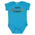 thumbnail image 1 of Inktastic Gigis Little Cowboy with Cowboy Hat and Boots Boys Baby Bodysuit, 1 of 5