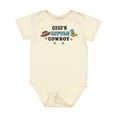 thumbnail image 1 of Inktastic Gigis Little Cowboy with Cowboy Hat and Boots Boys Baby Bodysuit, 1 of 5