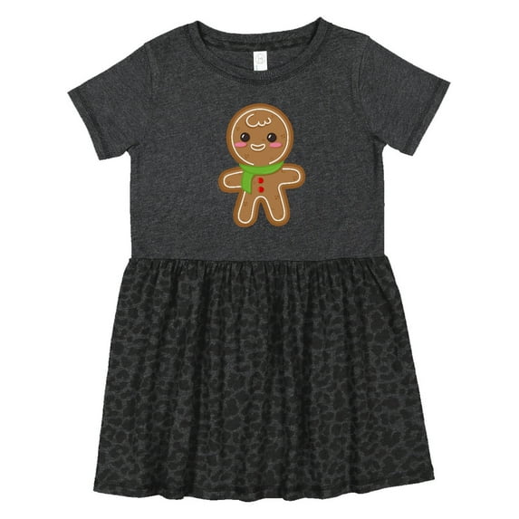 Inktastic Gingerbread Christmas Girls Toddler Dress