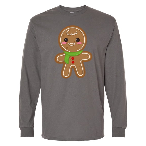 Inktastic Gingerbread Christmas Long Sleeve T-Shirt