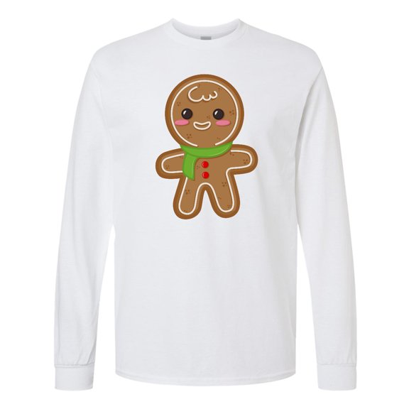 Inktastic Gingerbread Christmas Long Sleeve T-Shirt