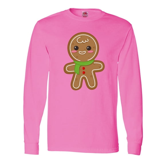 Inktastic Gingerbread Christmas Long Sleeve T-Shirt