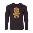 thumbnail image 1 of Inktastic Gingerbread Christmas Long Sleeve Youth T-Shirt, 1 of 5