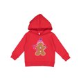 thumbnail image 1 of Inktastic Gingerbread Cookie Wearing a Pink Hat Toddler Hoodie, 1 of 4