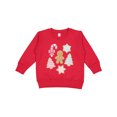 thumbnail image 1 of Inktastic Gingerbread Cookies and Christmas Candy Toddler Sweatshirt, 1 of 4