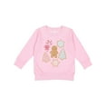 thumbnail image 1 of Inktastic Gingerbread Cookies and Christmas Candy Toddler Sweatshirt, 1 of 4
