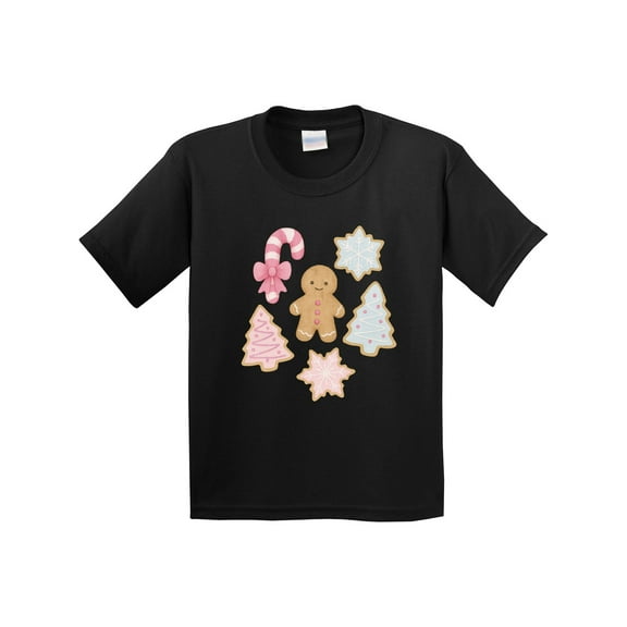 Inktastic Gingerbread Cookies and Christmas Candy Youth T-Shirt