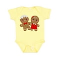 thumbnail image 1 of Inktastic Gingerbread Couple Boys or Girls Baby Bodysuit, 1 of 5