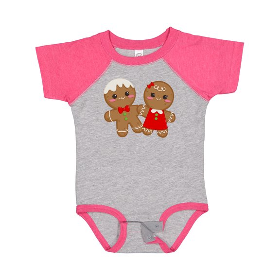 Inktastic Gingerbread Couple Boys or Girls Baby Bodysuit