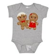 thumbnail image 1 of Inktastic Gingerbread Couple Boys or Girls Baby Bodysuit, 1 of 5